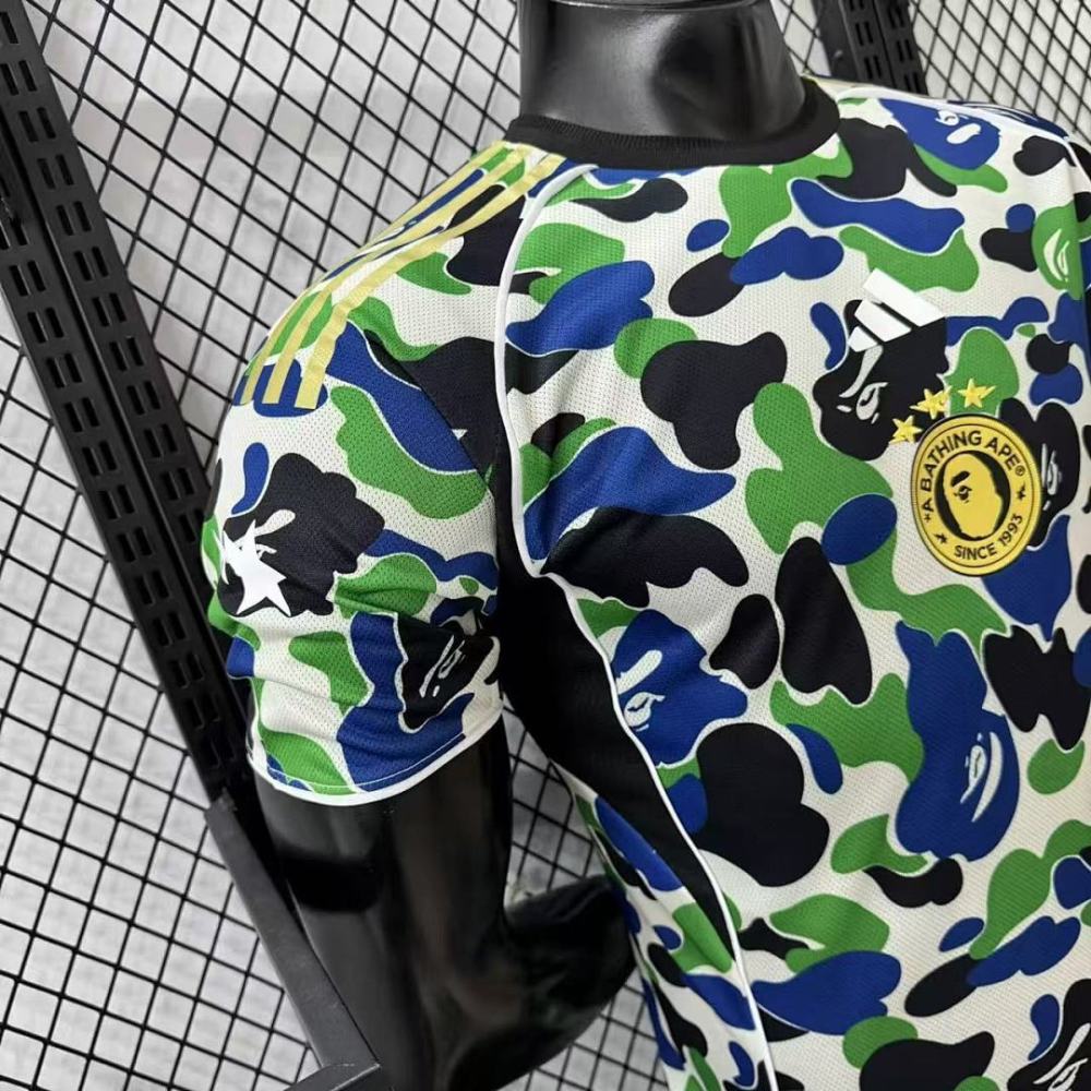 Player 2025-26 A Bathing Ape Special Edition Football jersey