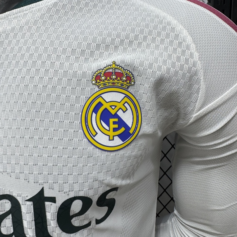 player 2026-27 Real Madrid Home Long sleeve football jersey