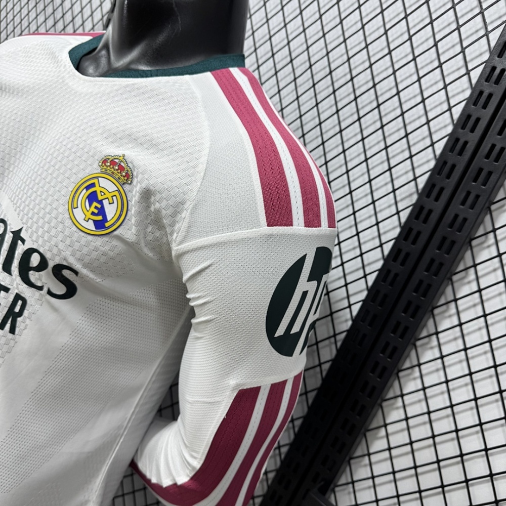 player 2026-27 Real Madrid Home Long sleeve football jersey