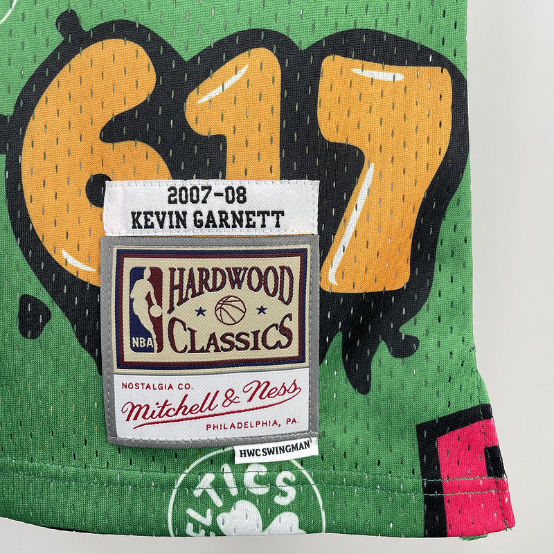 NBA Boston Celtics (5 GARNETT) Basketball Jersey