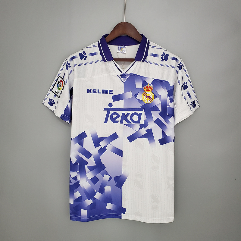 Retro 96-97 Real Madrid third away   Football jersey retro