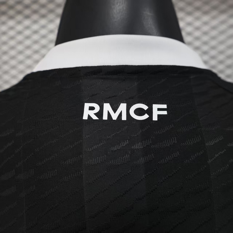 Player 2025-26 Real Madrid goalkeeper black Football jersey