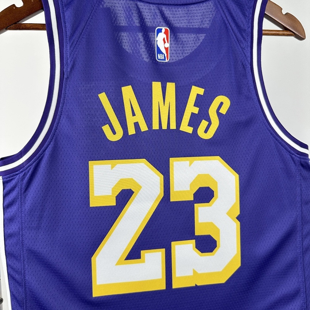 2026 NBA Lakers 23 JAMES Basketball Jersey