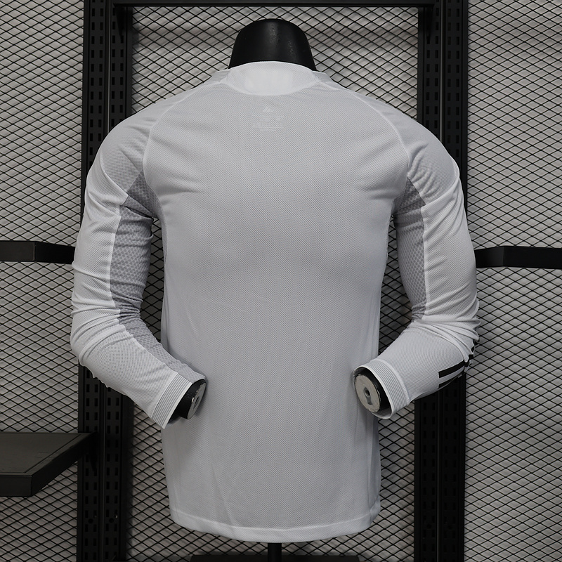 player 2025-26 Real Madrid Home Long sleeves Football jersey