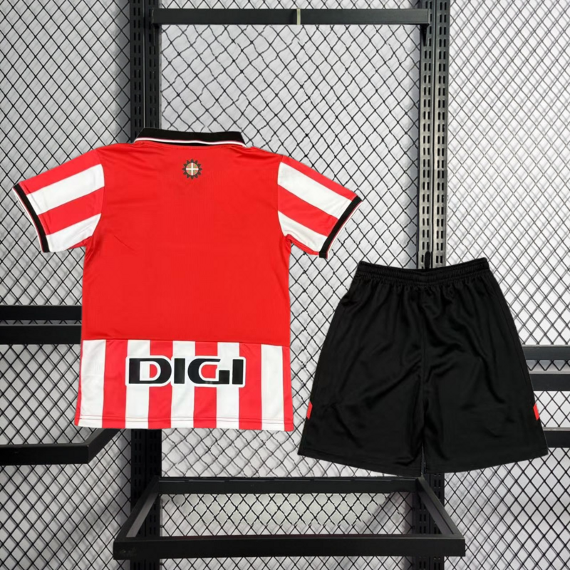 2025-26 Athletic Bilbao Home Kids Football jersey