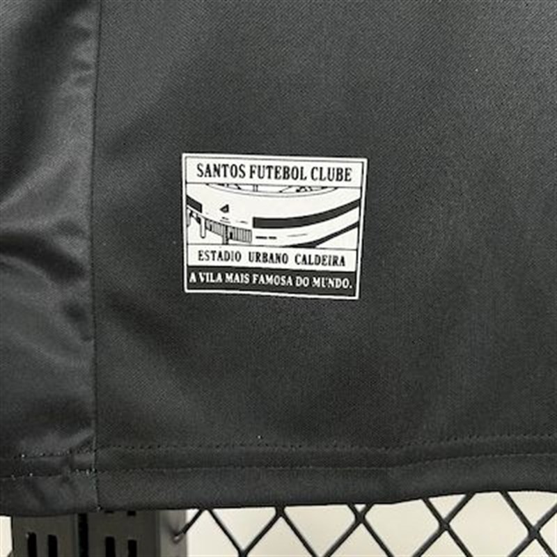 2025-26 Santos Season Black Special Edition Football jersey