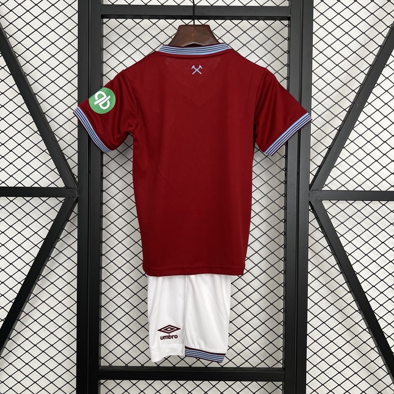 2025-26 West Ham United home children Football jersey