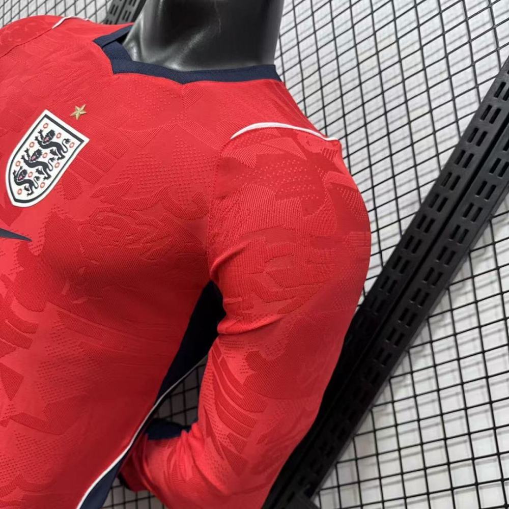 Player 2026 England Away Long sleeves Football jersey