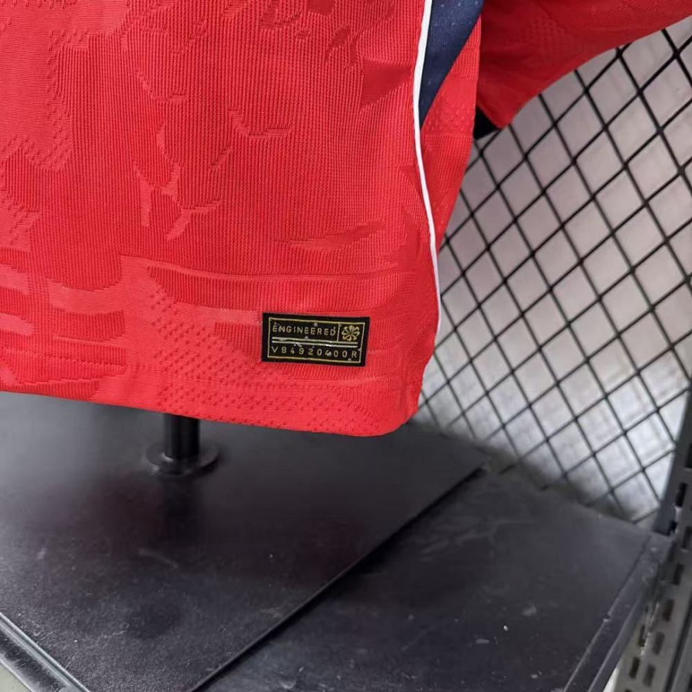 Player 2026 England Away Long sleeves Football jersey