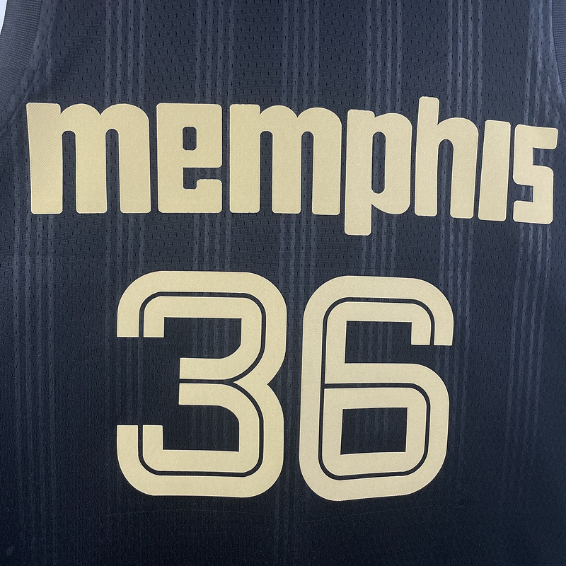 2021 NBA Memphis Grizzlies 36 SMART Basketball Jersey