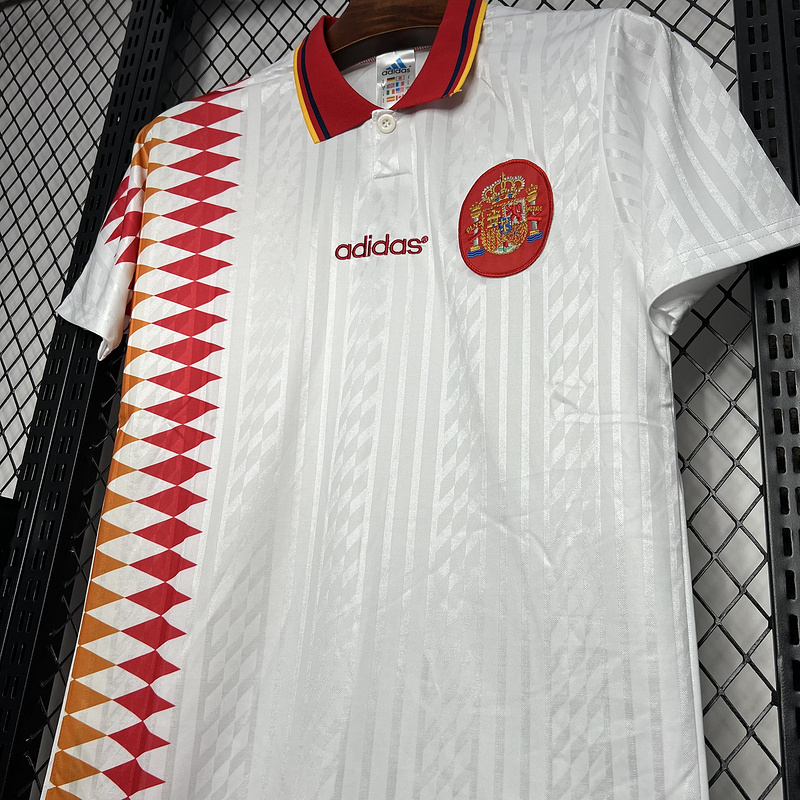 Retro 1994 Spain Away retro football jersey