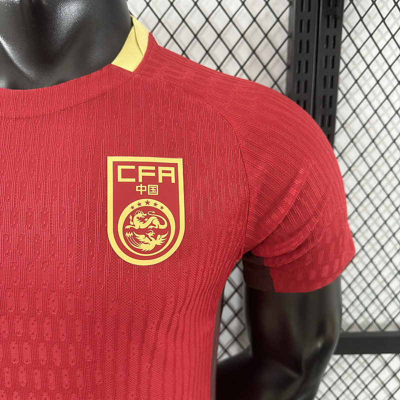 Player 2025-26 China Home Football jersey