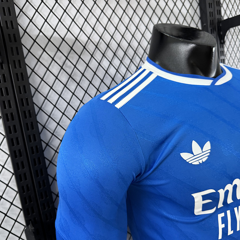 player 2025-26 Real Madrid Third Away Long sleeve football jersey