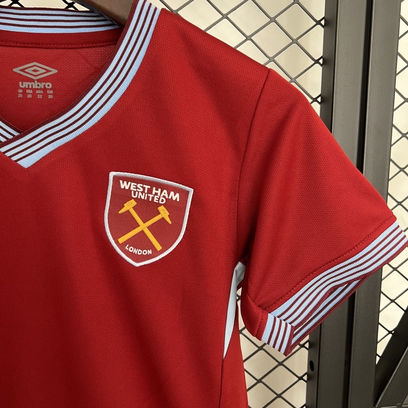 2025-26 West Ham United home children Football jersey