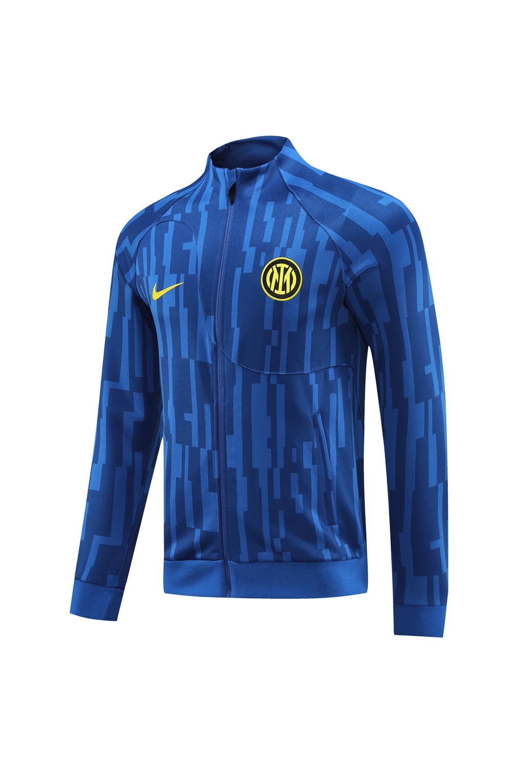 23-24 Inter Milan 01 blue printed jacket suit