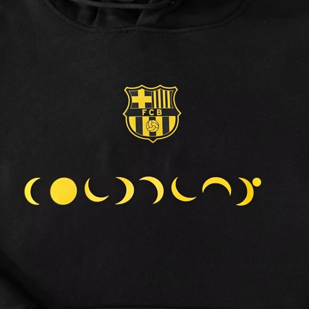 2024/25 Barcelona Black Casual Sweater