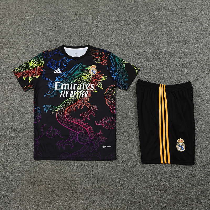 2024-25 Real Madrid Short Sleeve Training Wear
