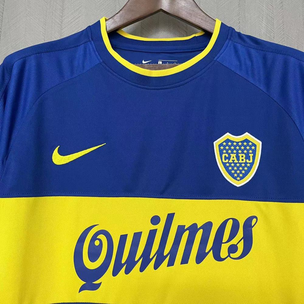 Retro 2000-01 Boca Juniors home Football jersey Retro