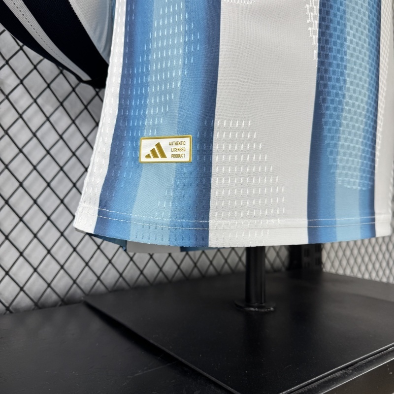 Player 2026 Argentina Home Long sleeves Football jersey