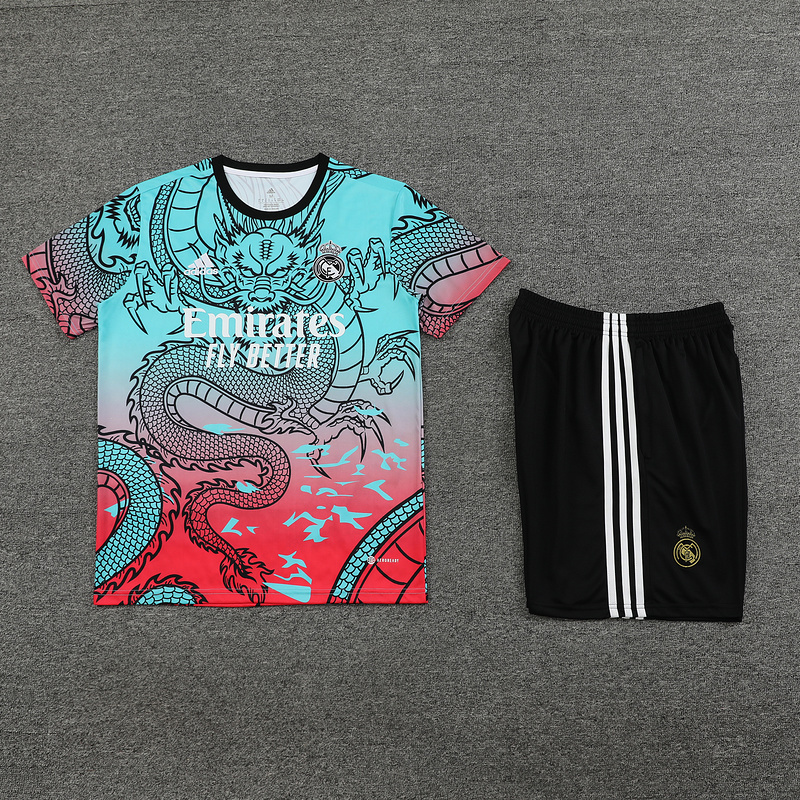 2024-25 Real Madrid Short Sleeve Training Wear