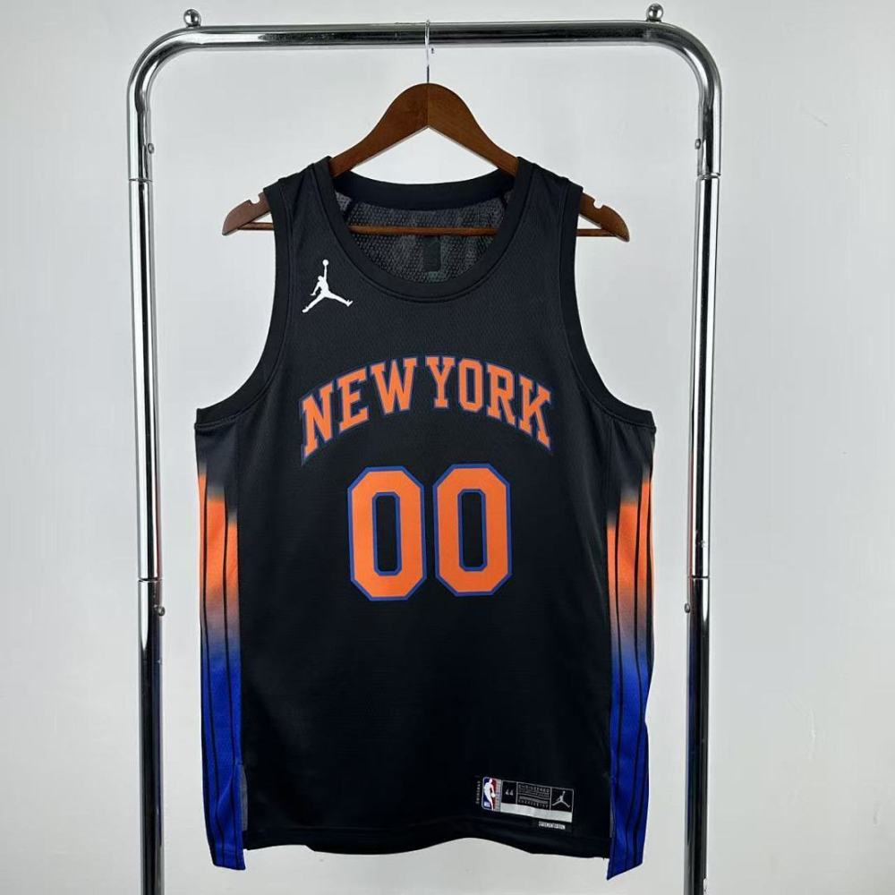 2026 New York Knicks 00 CLARKSON Basketball Jersey