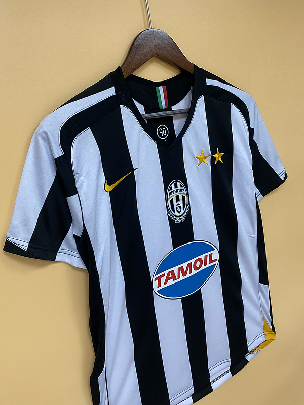 Retro 2005-06 Juventus Home Football jersey retro
