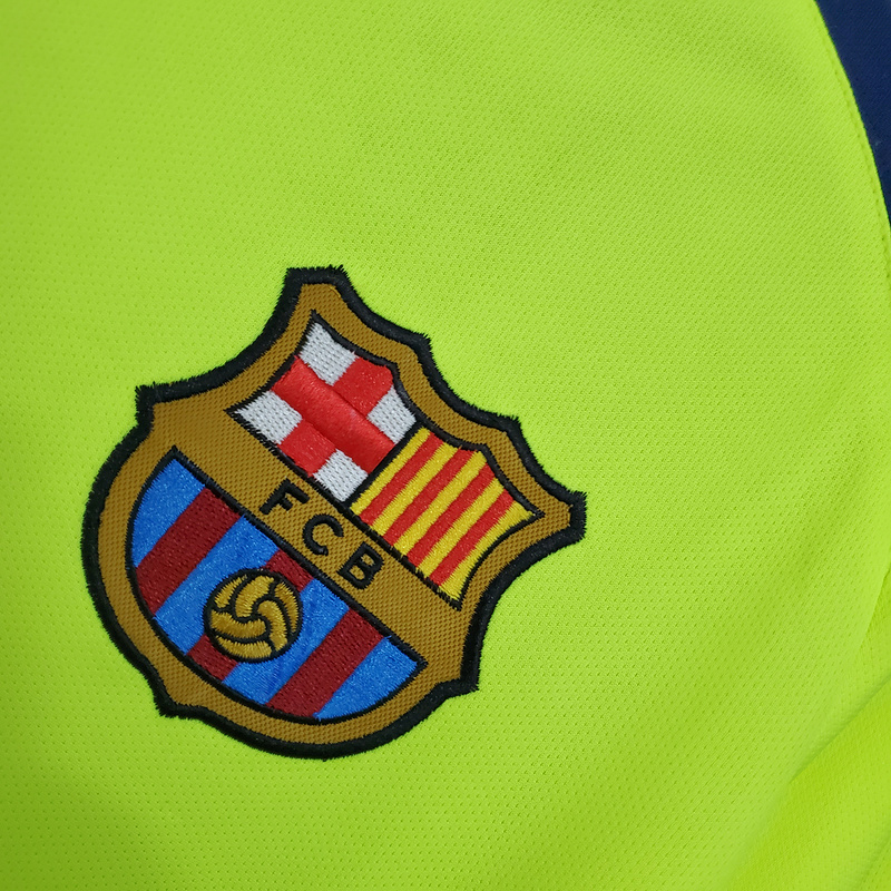 Retro FC Barcelona 2005-06 away XAVI MESSI RONALDINHO Football jersey retro