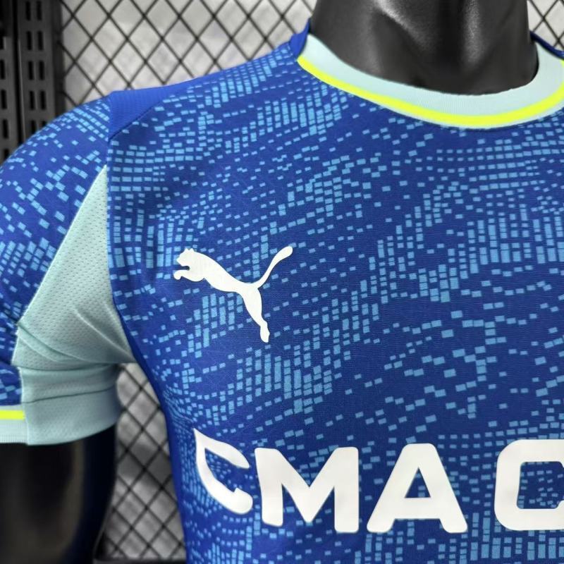 Player 2025-26 Marseille OM Third Away football jersey