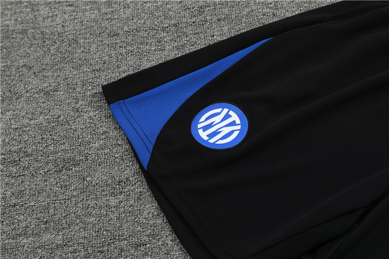 24-25 Short Sleeve Training Wear Inter Milan Black