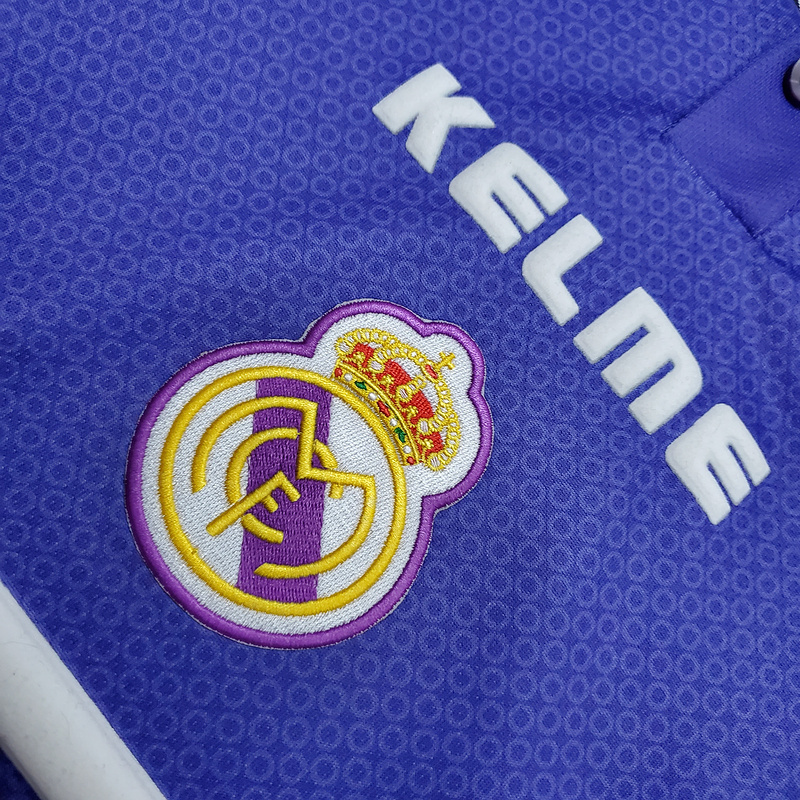 Retro Real Madrid 97-98 away Football jersey retro