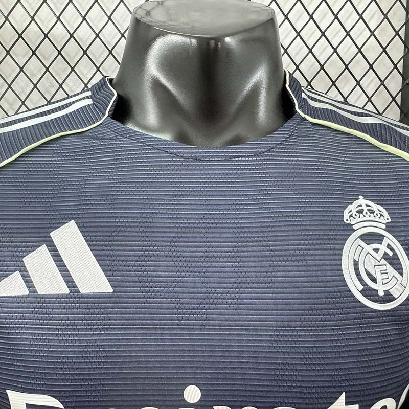 Player 2025-26 Real Madrid Away Long sleeves Football jersey