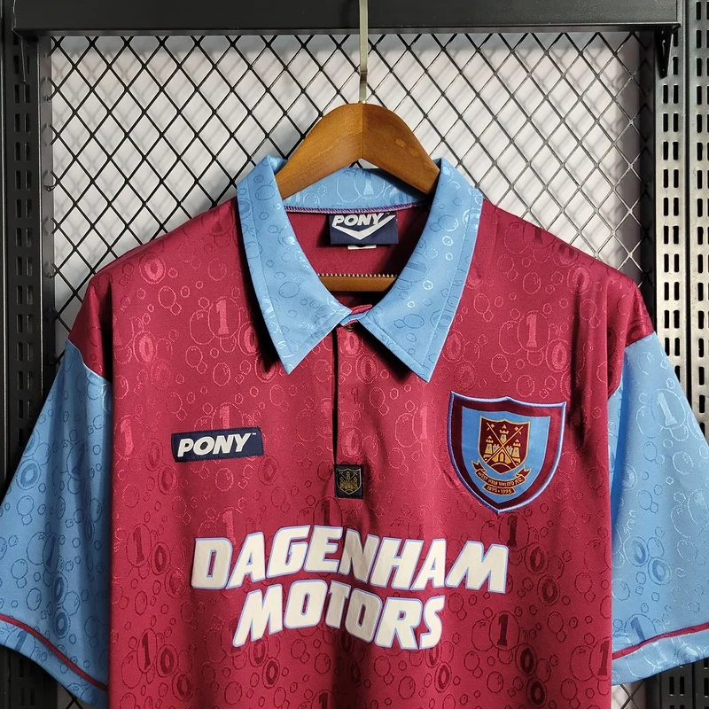 Retro 1995-97 West Ham home Football jersey retro