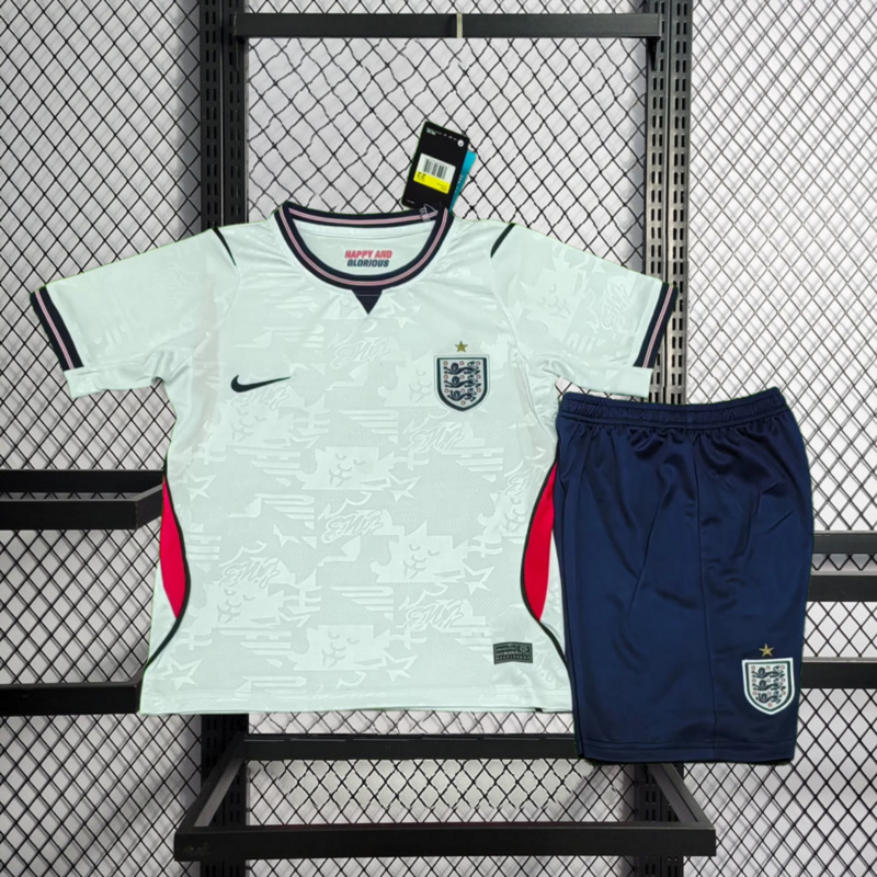 2026 England Home kids Football jersey