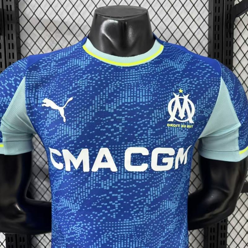 Player 2025-26 Marseille OM Third Away football jersey