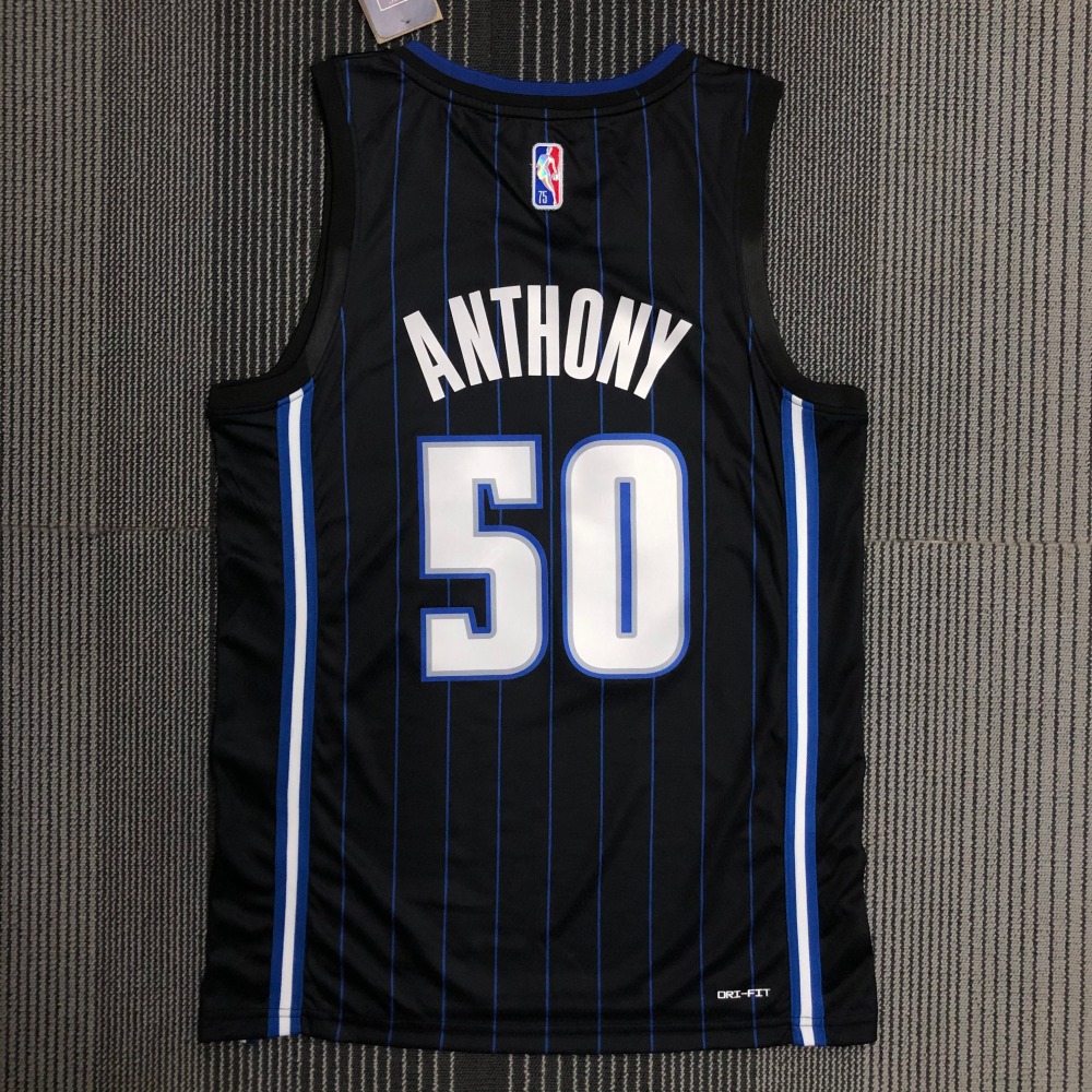 75th Anniversary Orlando Magic Black 50 Anthony