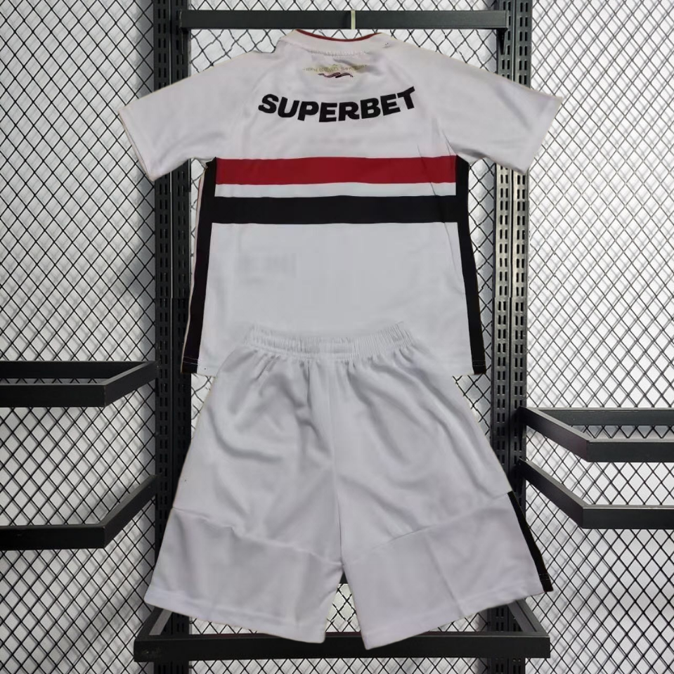2026-27 Sao Paulo Home KIDS Football Jersey