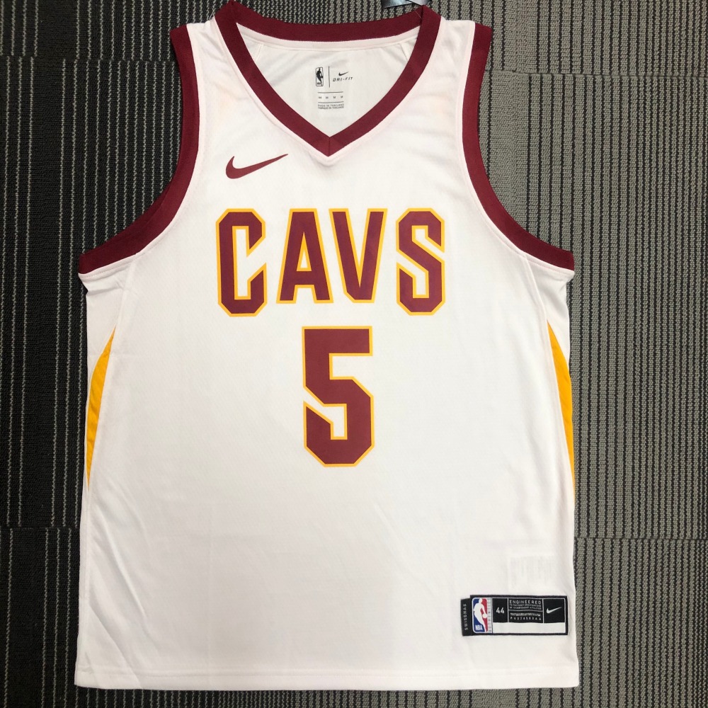 Cleveland Cavaliers White 5 SMITH. JR