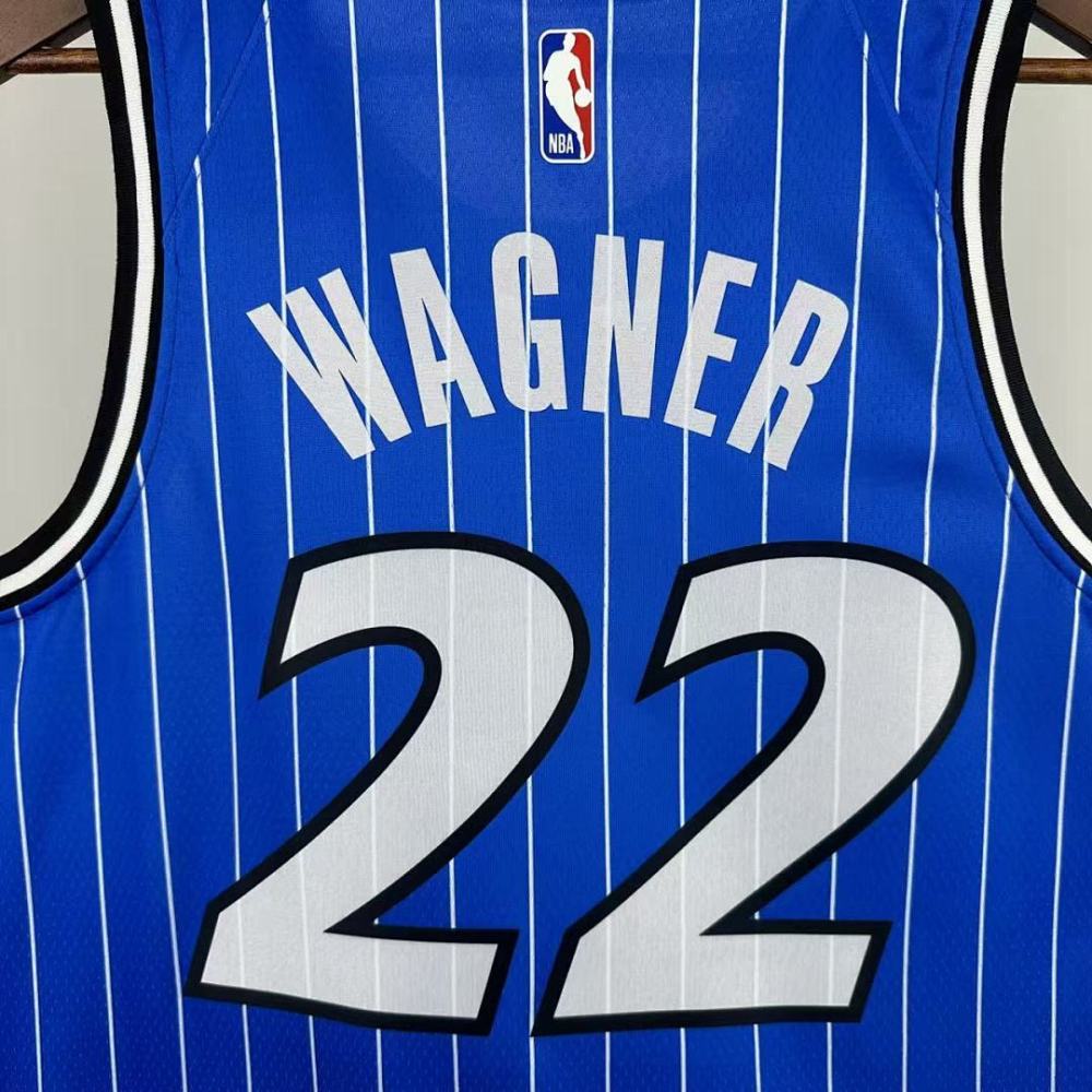 2026 NBA Orlando Magic 22 WAGNER Basketball Jersey