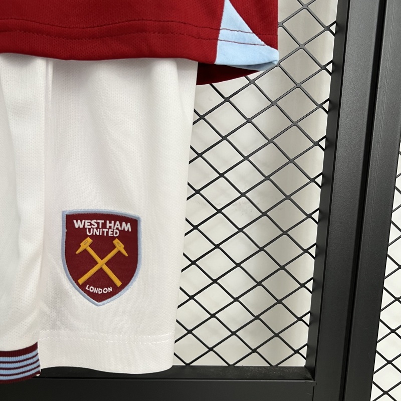 2025-26 West Ham United home children Football jersey