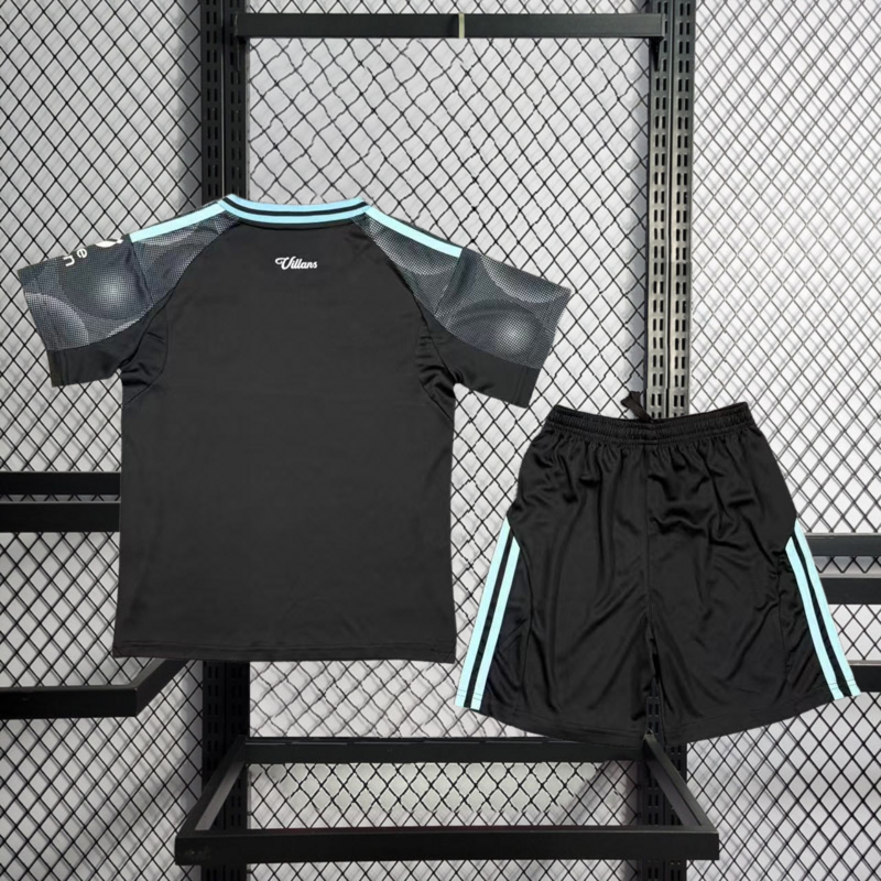 2025-26 Aston Villa away KIDS Football jersey