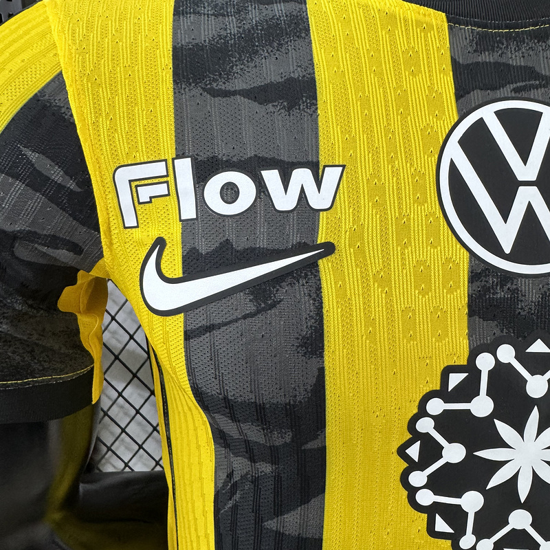 Player 2025-26 Jeddah United Al-Ittihad Home Football jersey Al Ittihad