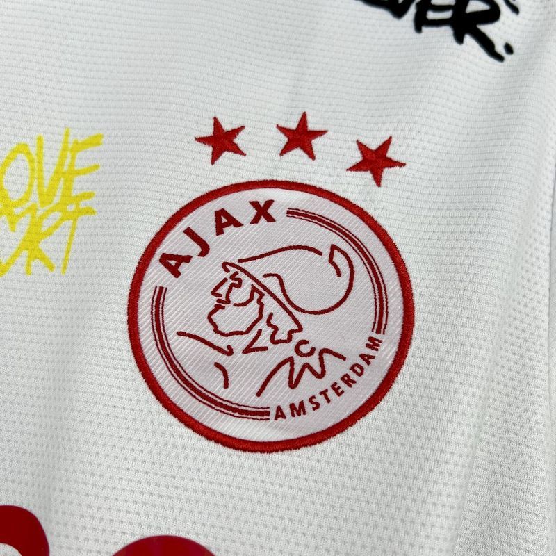 2025-26 Ajax Amsterdam Bob Marley 40th Football jersey