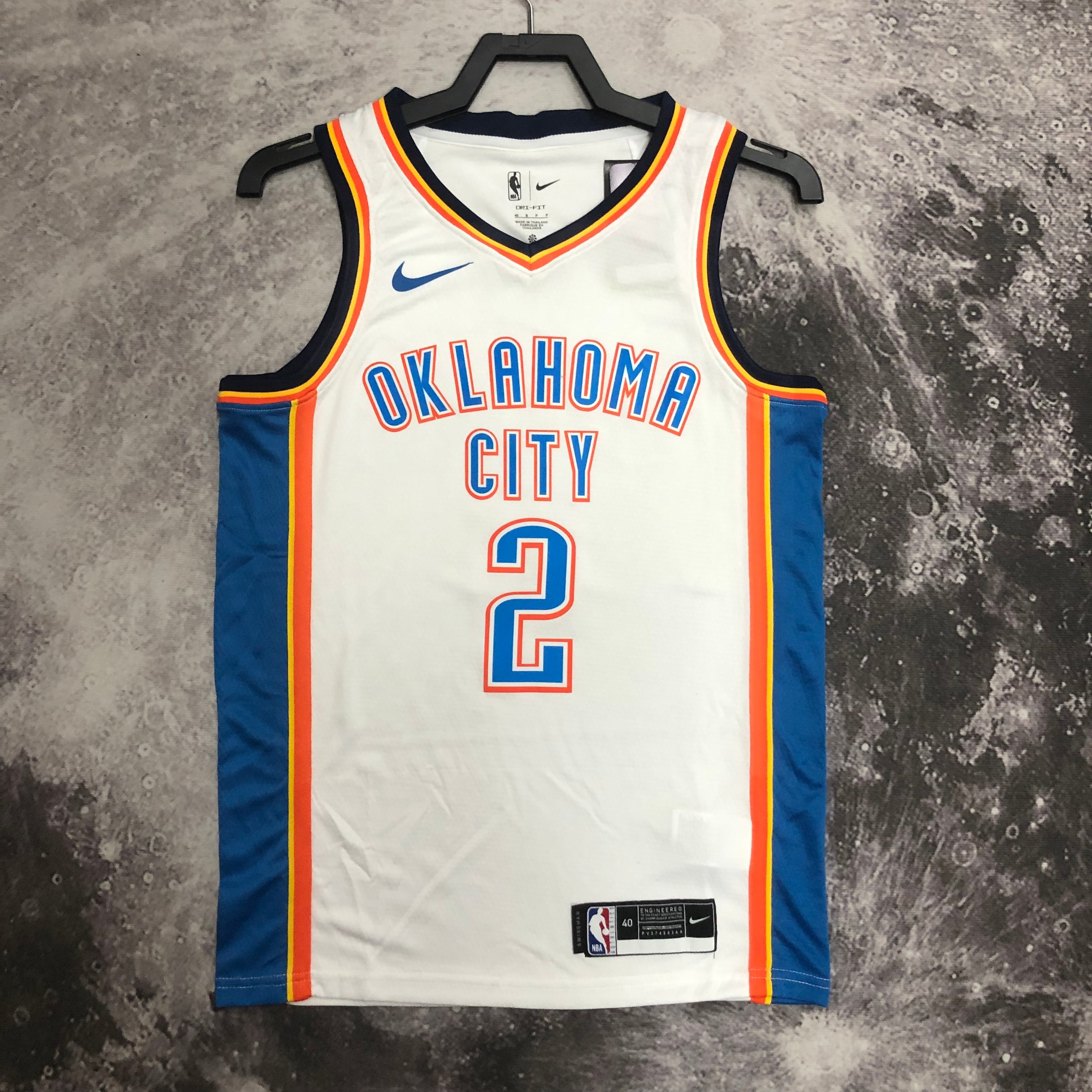 Oklahoma City Thunder White 2 Alexander