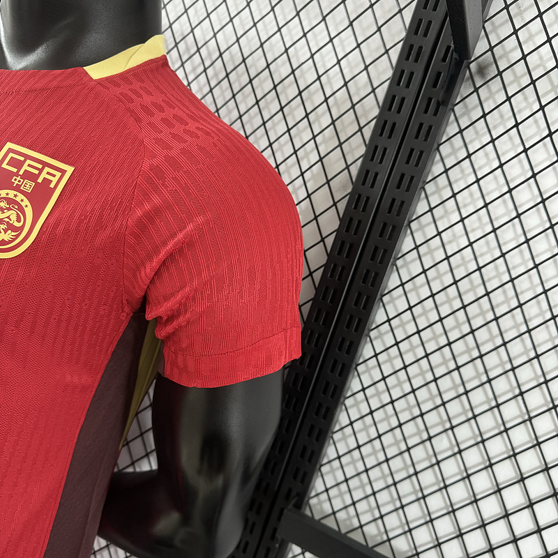 Player 2025-26 China Home Football jersey