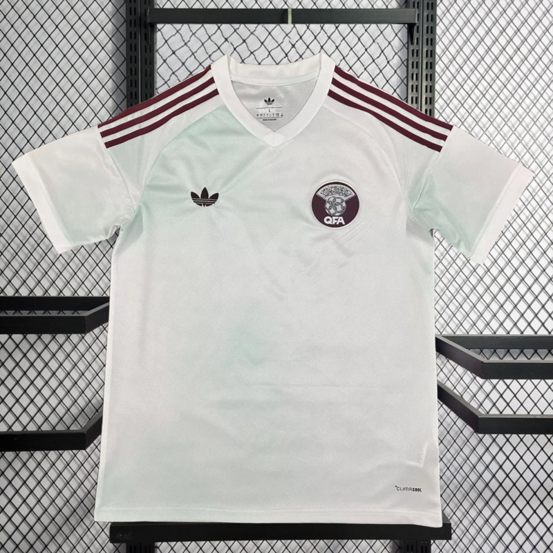 2026 Qatar Away Football jersey