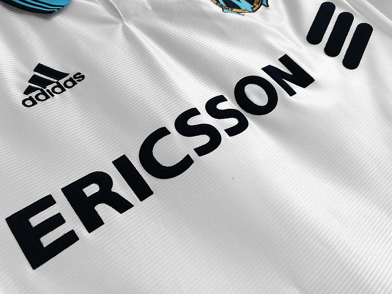 Retro 1998-99 Marseille Home yellow Football jersey retro