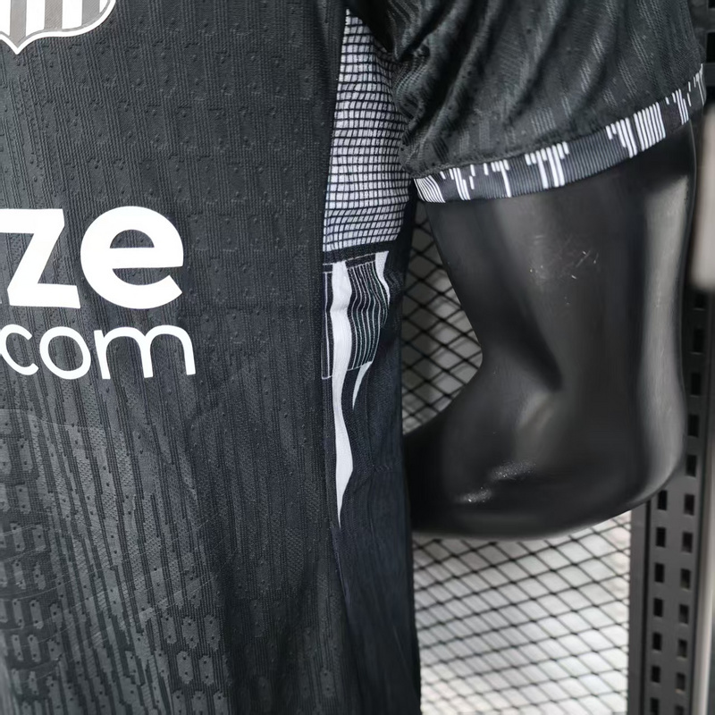 Player 2025-26 Santos Season Black Special Edition Football jersey