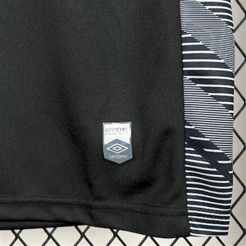 2025-26 Santos season black goalkeeper Football jersey