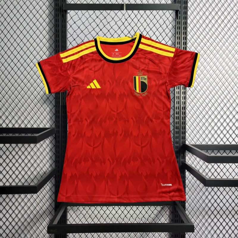 Women's 2026 Belgium Home World Cup Football jersey