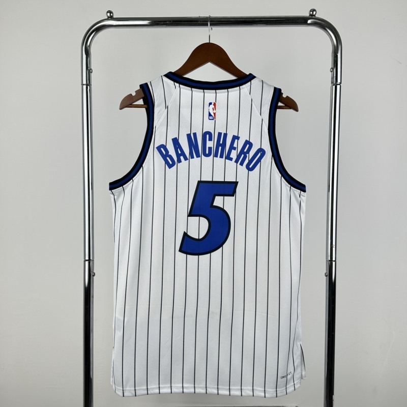 2026 NBA Orlando Magic 5 BANCHERO Basketball Jersey